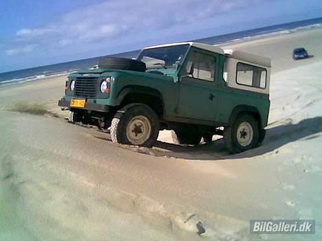 Land Rover Defender 90" 3.3TD#solgt# - første gang på stranden billede 5
