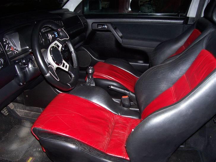 VW Golf 3 VR6 - Renoveret - Oktober 2007 - Colour Concept læderkabinen, inden sadelmager. billede 8