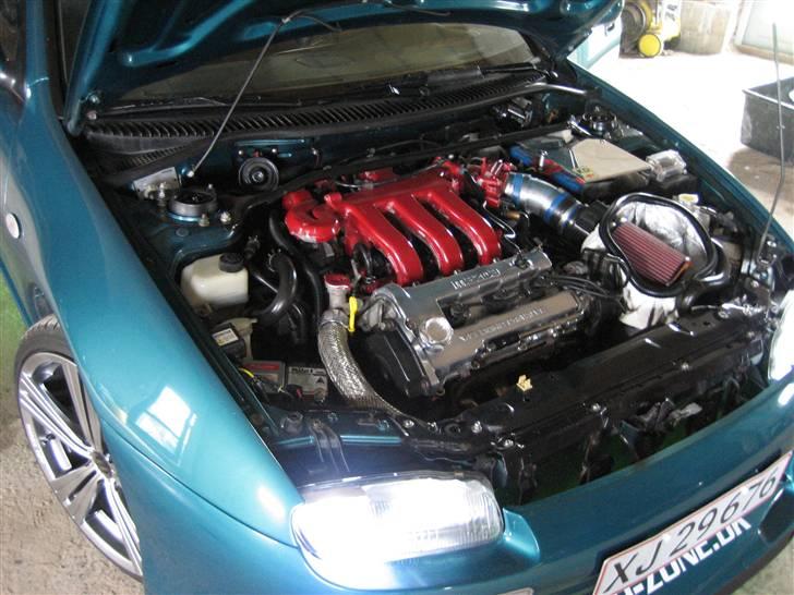 Mazda 323f GT V6   >>SOLGT<< - japansk kf-ze motor fra en mazda xedos 6 billede 9