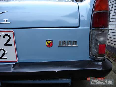 Fiat 1800 B - 12.03.07 - Nu med Abarth emblem billede 19