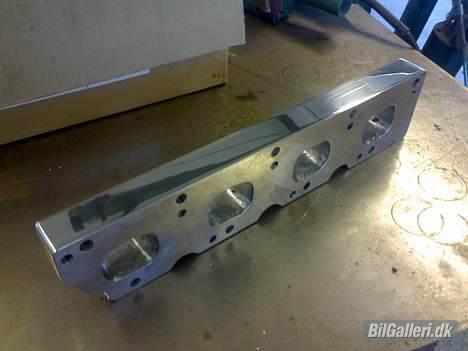 Toyota Corolla G6R med Spjældhus - Højglanspoleret flance til mine spjældhuse. selv lavet i alu.  billede 11