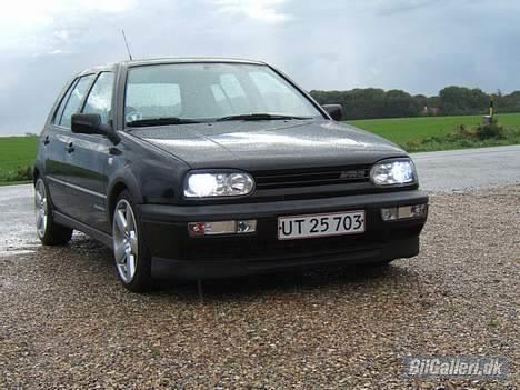 VW golf 3 VR6 >SOLGT< - med xenon 6000K og hvide dioder i positionslyset  ( UDEN GEVINDUNDERVOGN ) billede 12