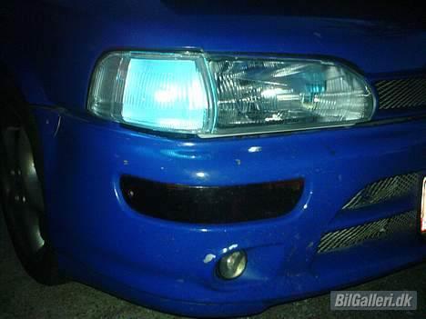 Toyota Corolla 1,6 16v  "solgt" - Det blå lys i positionslygterne billede 16