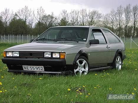 VW Scirocco GTX, TotalSkadet - Nyt billede efter den er sænket og nymalet. billede 1