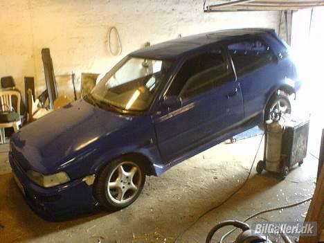 Toyota Corolla 1,6 16v  "solgt" - Så blev der skiftet udstødning billede 17