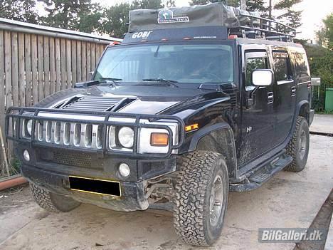 Amerikaner Hummer H2 - Lidt af fronten igen... Lidt "råt look" billede 3