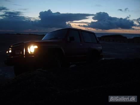 Nissan patrol gr "solgt" - taget om aften på tisvilelejestrand p plads billede 7
