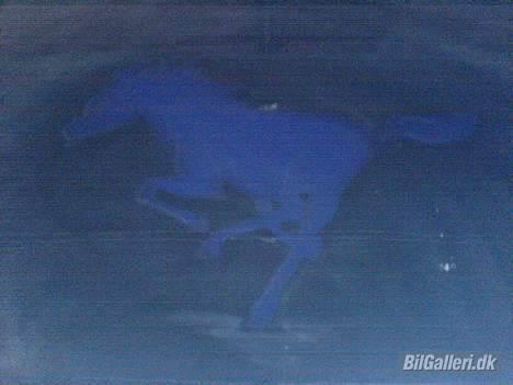 Citroën Saxo VTS - Den Blå Snegl. - Hesten på min svigerfars vens Mustang.. :P billede 15