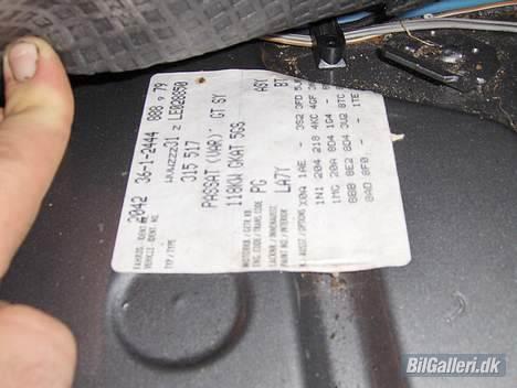 VW passat g60 syncro solgt billede 19