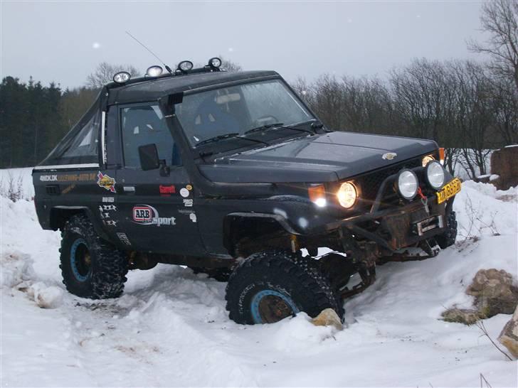 Toyota landcruiserbj73 Solgt - tja sådan ser den ud nu billede 1