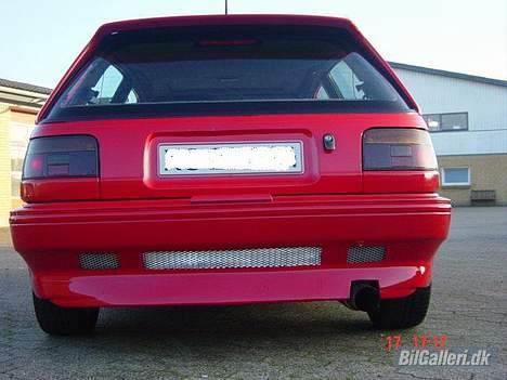 Toyota Corolla Turbo *SOLGT* - Hjemmelavet bagkofanger billede 9