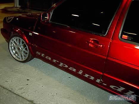 VW golf 2(DØD snøft) - det er den enste bil i danmark der har den lak  billede 7