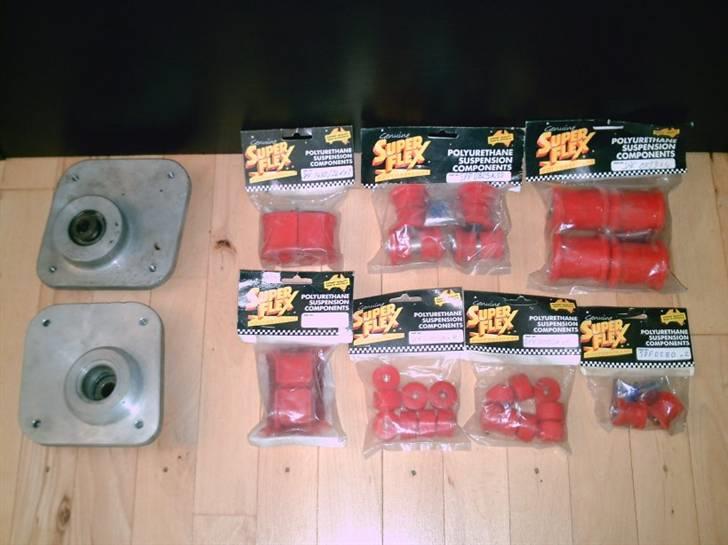 Toyota Corolla GT (Solgt) - Rally tårnlejer til foran og superflex bøsninger til undervognen billede 7