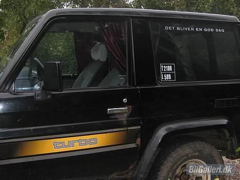 Toyota landcruiser lj 70 solgt - de pæne gardiner billede 2