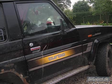 Toyota landcruiser lj 70 solgt - for mange ting i forruden billede 3