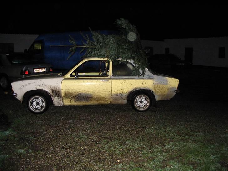 Opel kadett c. solgt - når julen står for dør. billede 1