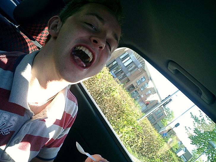 Opel kadett c. solgt - vinter fælg/dæk. billede 12