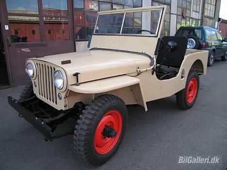 Jeep CJ2A - På vej til syn billede 2