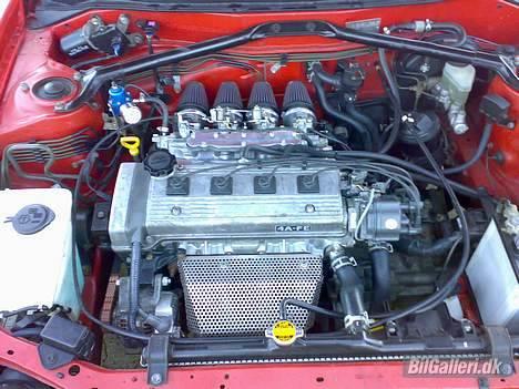 Toyota Corolla G6R med Spjældhus - det her er min 7a-fe motor. billede 14