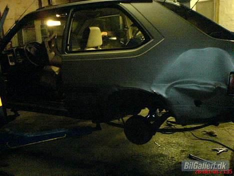 Volvo 360 GLT - Sidewayz =) - Sådan er det at lære at drifte =) billede 6