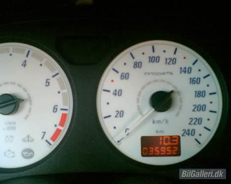 Opel Astra g  --- solgt --- - astina plasma skiver hvide med blåt lys  billede 13