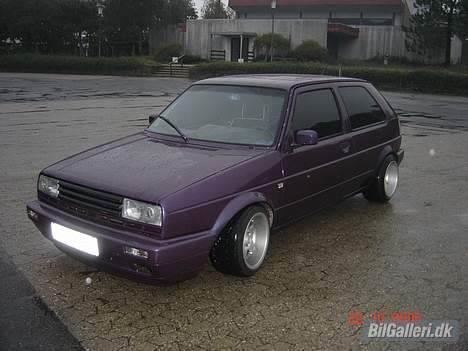 VW Golf2 1,6 TD  (Bortgivet) - Ved godt det er dårlige billeder! billede 4