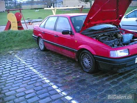 VW passat - sån som fordækket ser ud, har alle 4 hjul set ud. billede 5