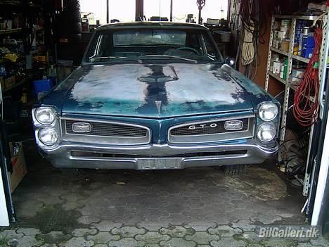 Pontiac GTO Så blev den færdig:-) - Så er den hjemme i garagen. billede 9