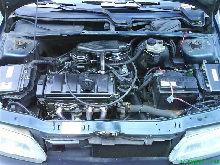 Peugeot 106 S - Motor 1,4 monopoint med supersprint banan-skrald. billede 16