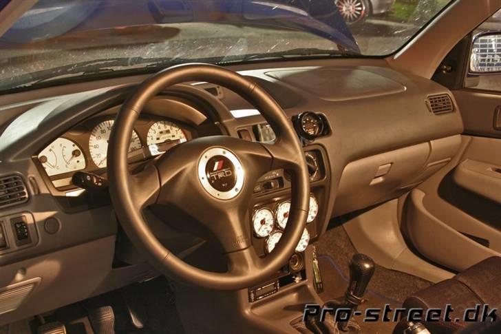 Toyota Starlet Glanza Z HKS POWER Til Salu - Mit Nye TRD rat med airbag billede 6