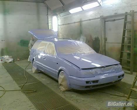 VW Passat GT  - har lige fået en lilla fyller som skal mellem slibes billede 6