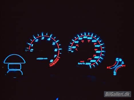 Honda CRX Del Sol -SOLD- - "Rev El" plasmaskiver som kan justeres i kontrast og farve. billede 10