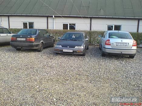 Honda Civic 1,4 - VÆK - Parkeret på CF kasernen i Thisted ;) billede 7