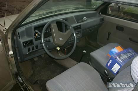 Ford Escort 1.3 *Skrottet* - Det er så her det sjove sker og her udsynet til det er.. samt følelsen af den nasty undervogn opleves bedst her billede 12