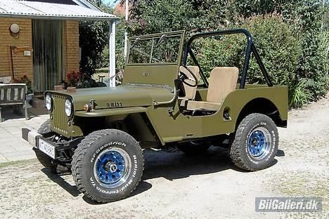 Jeep CJ2A - så kom styrtbøjlen på! billede 13
