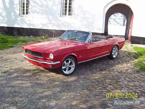 Amerikaner Ford Mustang Conv. billede 3