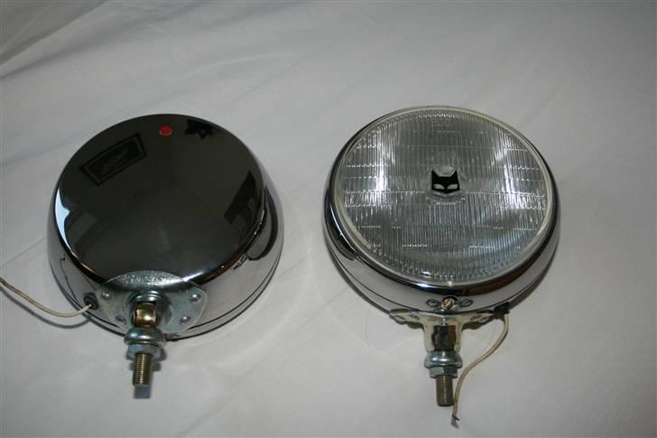 Volvo Amazon - Mine nye Marchal 900 tågelygter billede 7