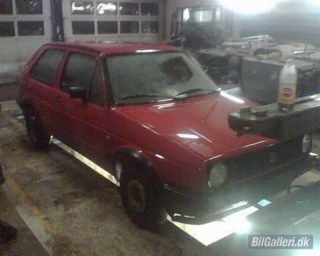 VW Golf 2 - Her er vidunderet så som den står nu. billede 1