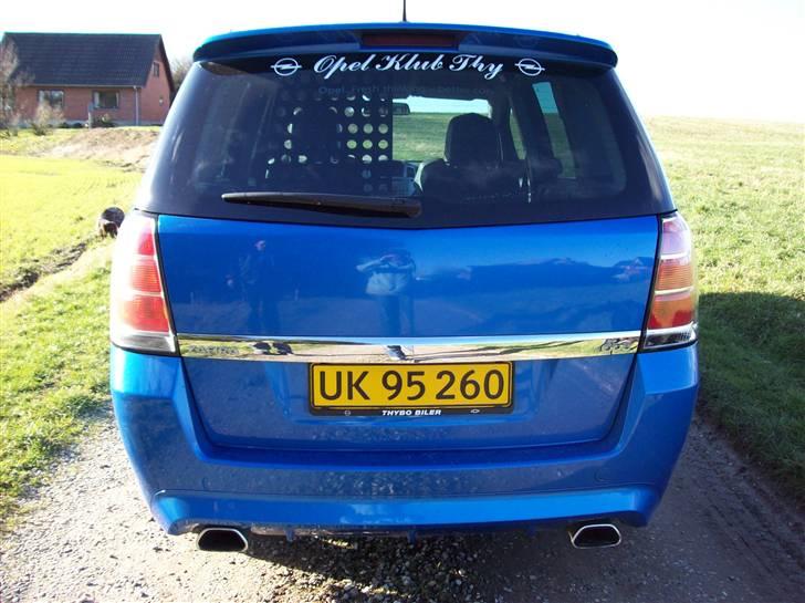 Opel Zafira B OPC  - Emblemer fjernet billede 10