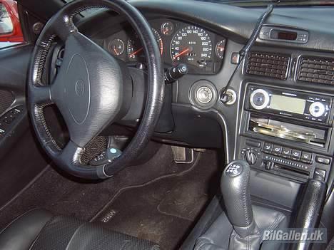 Toyota MR2 2.0 GTi (SW20) - Ny gearknop samt manchette (Orig. Toyota) Samt Blaupunkt Woodstock DAB 54 billede 7