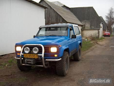 Nissan patrol gamle bil - her er "dyret" så;-) billede 1