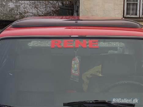 VW golf 2 GL (SOLGT) - så kan man da se hvem der kører bilen. ha ha billede 7