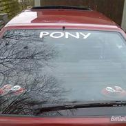 Hyundai Pony solgt