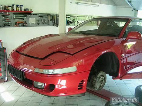 Mitsubishi 3000GT (solgt) - så er mitsu klar til af få monteret EBC bremser. billede 9