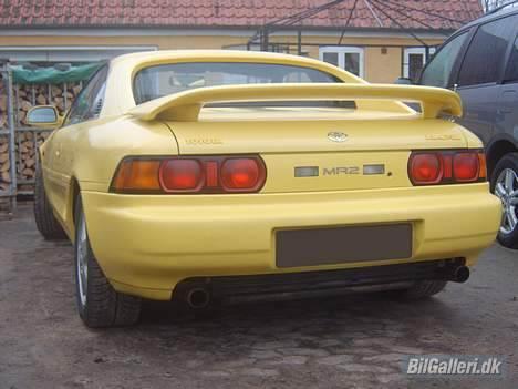 Toyota MR2 2.0 GTi - SW20 III - Bag - læg mærke til den har fået anden spoiler samt baglygter - alle >94 modeller billede 3