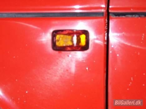 VW golf 2 GL (SOLGT) - røde blinklys glas billede 9