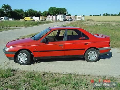 Peugeot 405  "Puggen" - I vinterhi billede 8