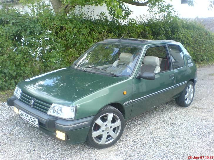 Peugeot 205 Rolland Garros - Før fælgene kom billede 6