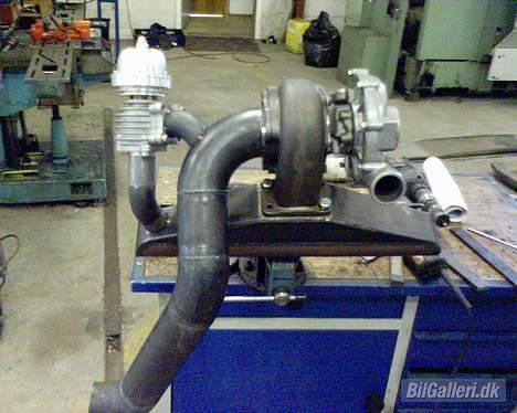 BMW e30 2.7 Turbo "DEMOLERET" - konstruktion af turbomanifol (TP design) billede 9