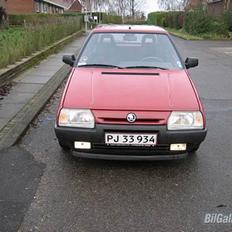 Skoda Favorit DØD ved Huggeren